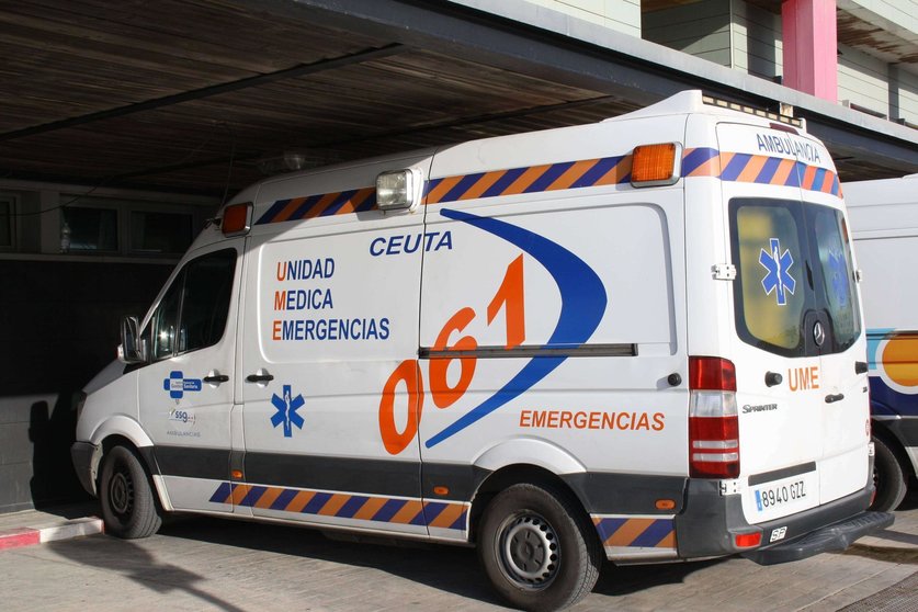Ambulancia de la empresa SSG