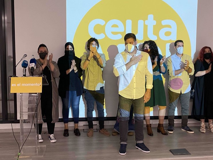 Ceuta Ya! se ha presentado en sociedad como nueva formación política con "Moha" como líder (C.A.)