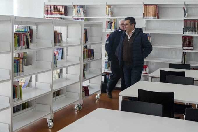Carlos Rontomé biblioteca Adolfo Suárez