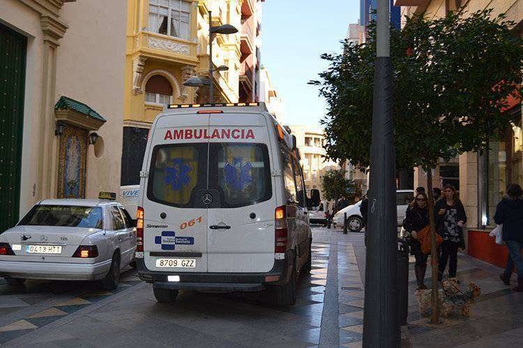 ambulancia calle ingesa