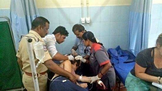 Llegan 6 de los heridos en accidente de India y 3 se recuperan en Bangalore