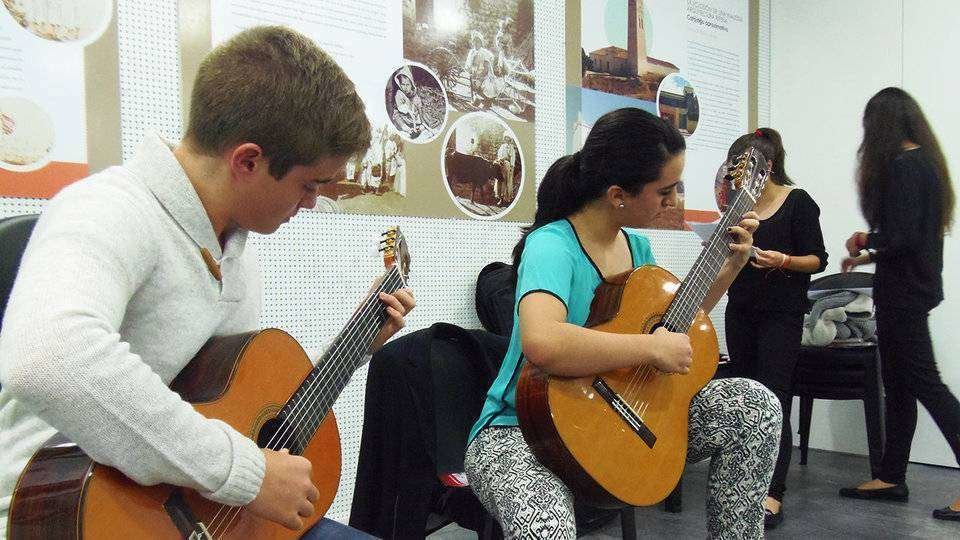 Alumnos del Conservatorio de Música, en una audición (C.A.)