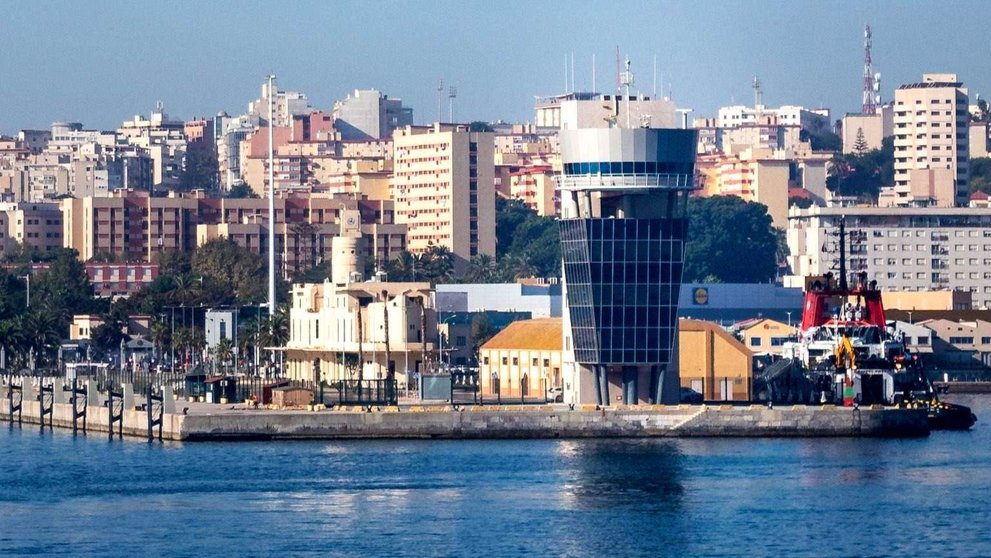Torre de control Autoridad Portuaria, Muelle España