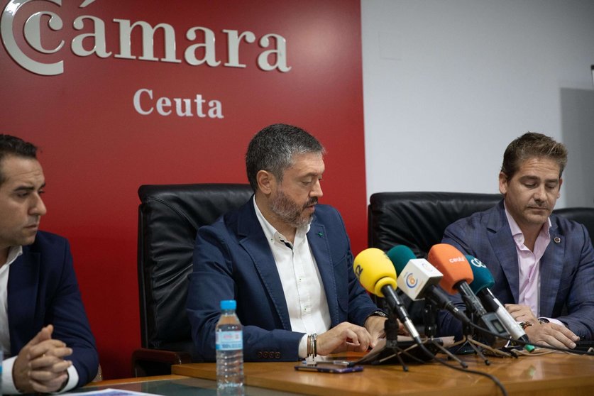 Juan Manuel Doncel ha destacado las inversiones llevadas a cabo en la zona portuaria en el presentación del 'Ceuta Port Fórum 2022'.