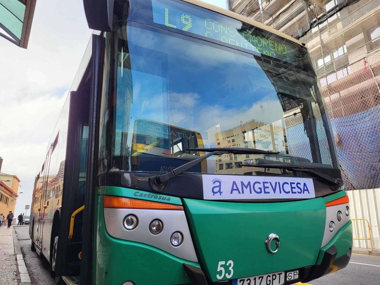 Autobuses, logo AMGEVICESA