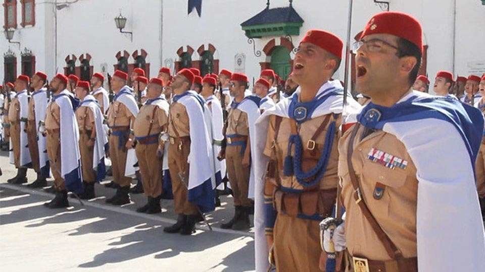 Soldados regulares en un acto castrense (C.A./ARCHIVO)