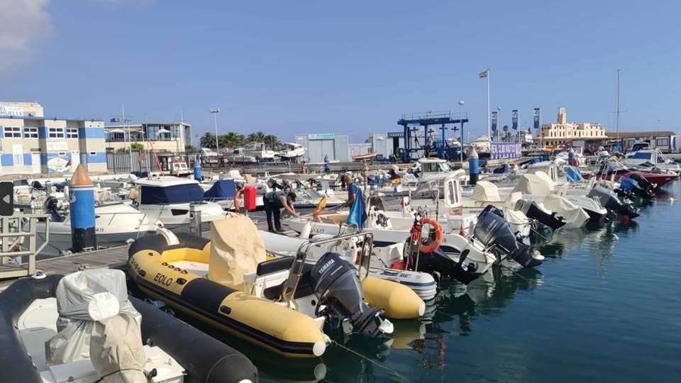 Embarcaciones atracadas en el puerto deportivo de Ceuta (C.A./ARCHIVO)