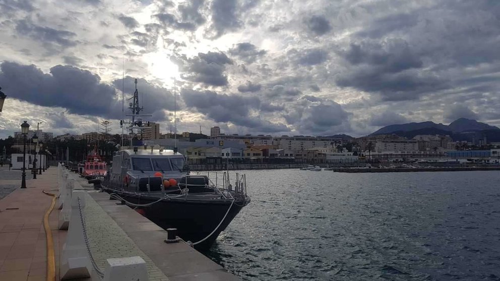 El patrullero «Isla de León», atracado en Ceuta (CEDIDA)