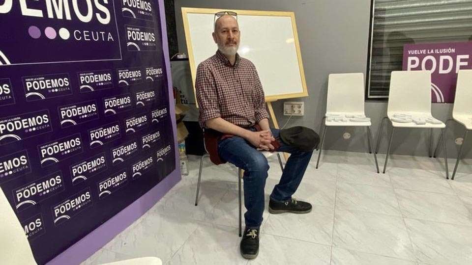 El líder de Podemos, Ramón Rodríguez (C.A./ARCHIVO)