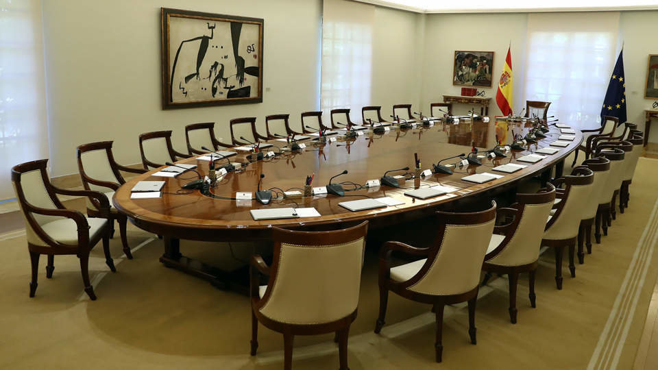 Salón del Consejo de Ministros (MONCLOA)