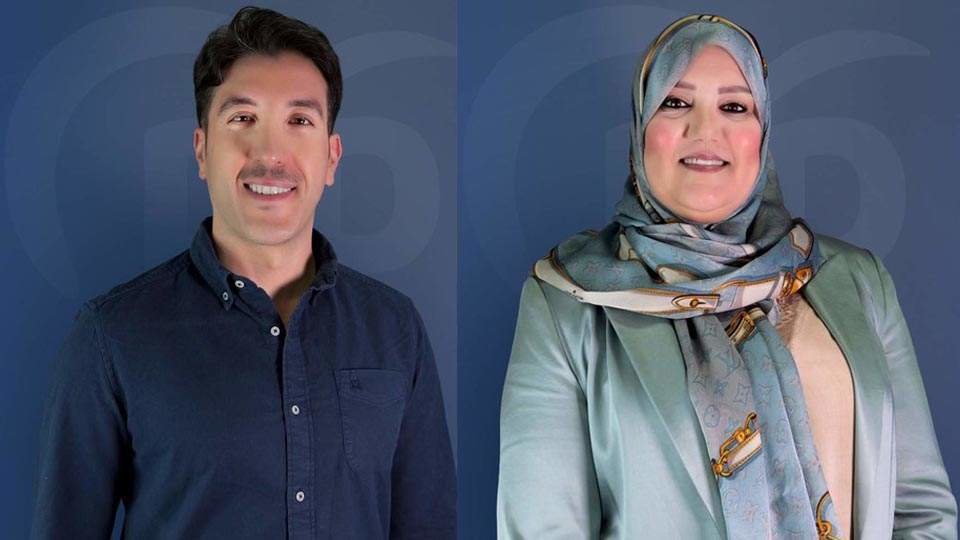 Faisal Hamed y Mina Mohamed Laarbi (PP)