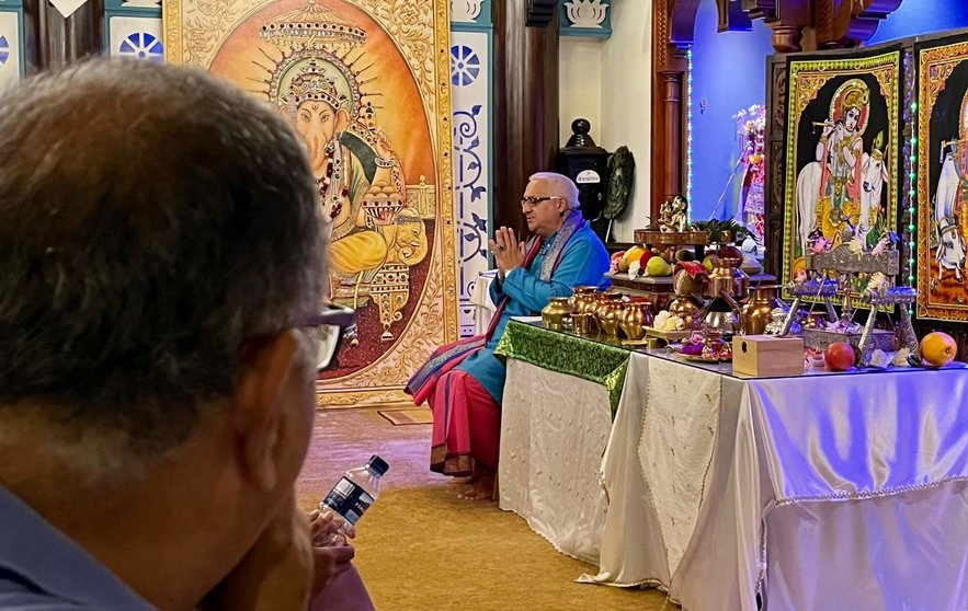 La Comunidad Hindú celebra la festividad de Sri Krishna