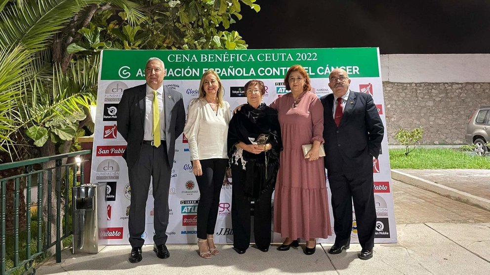 Cena Benéfica de la Asociación Española Contra el Cáncer en Ceuta