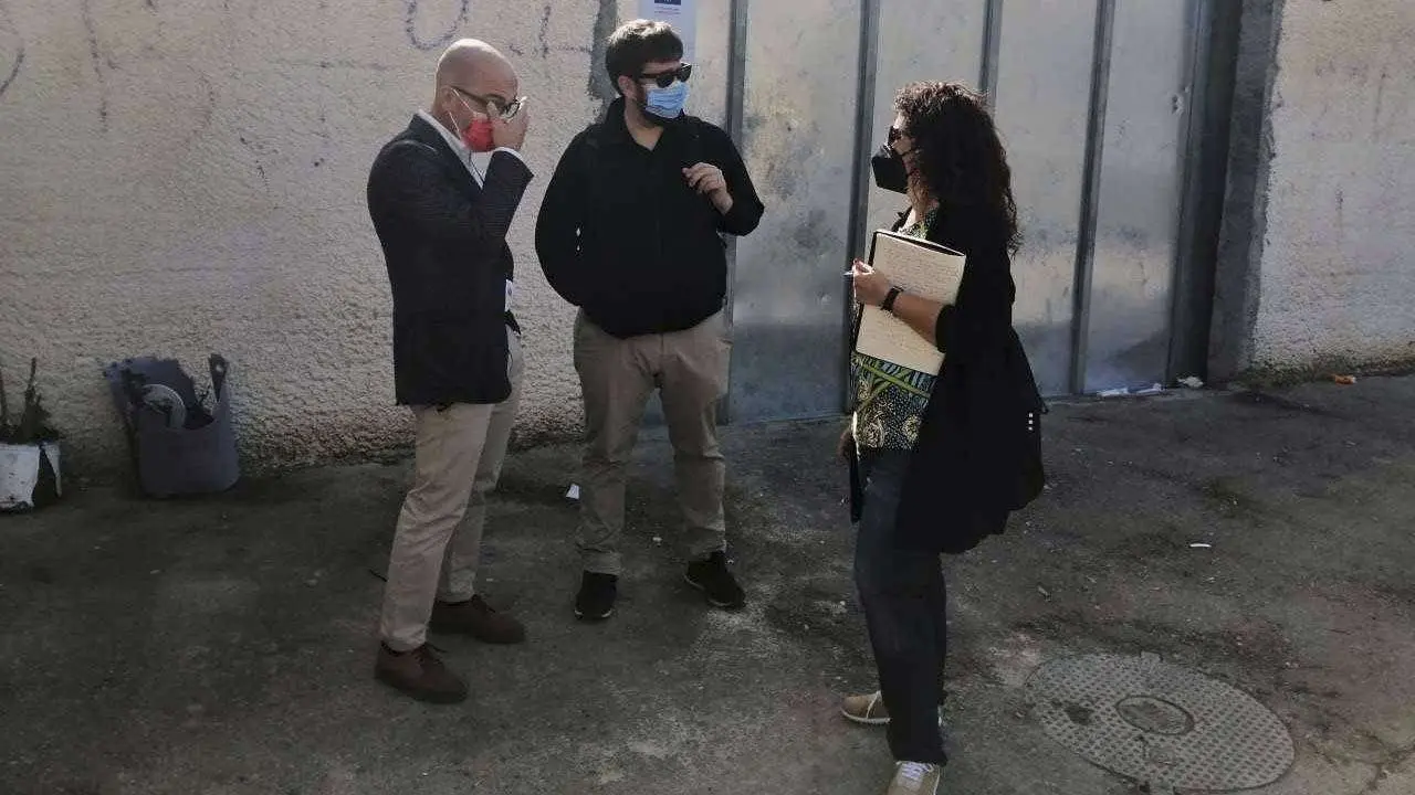 Miguel Urb&aacute;n y Maribel Mora, en Piniers