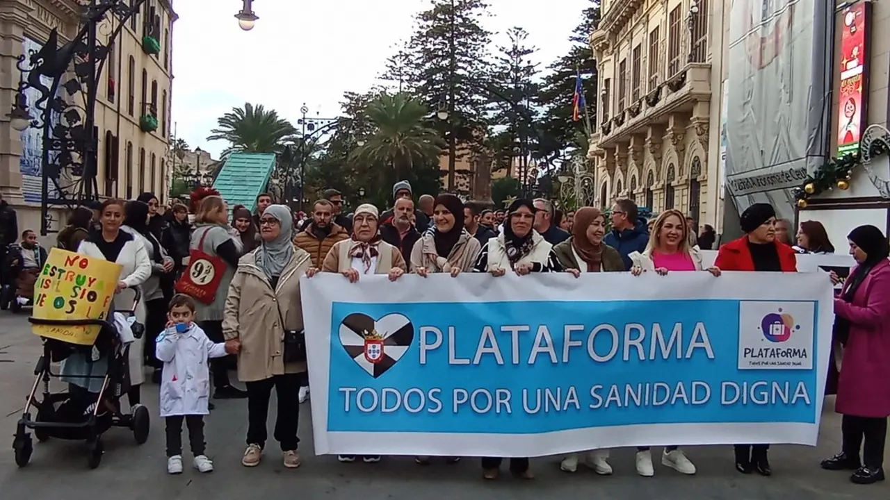 Manifestaci&oacute;n &laquo;Todos por una sanidad digna&raquo;