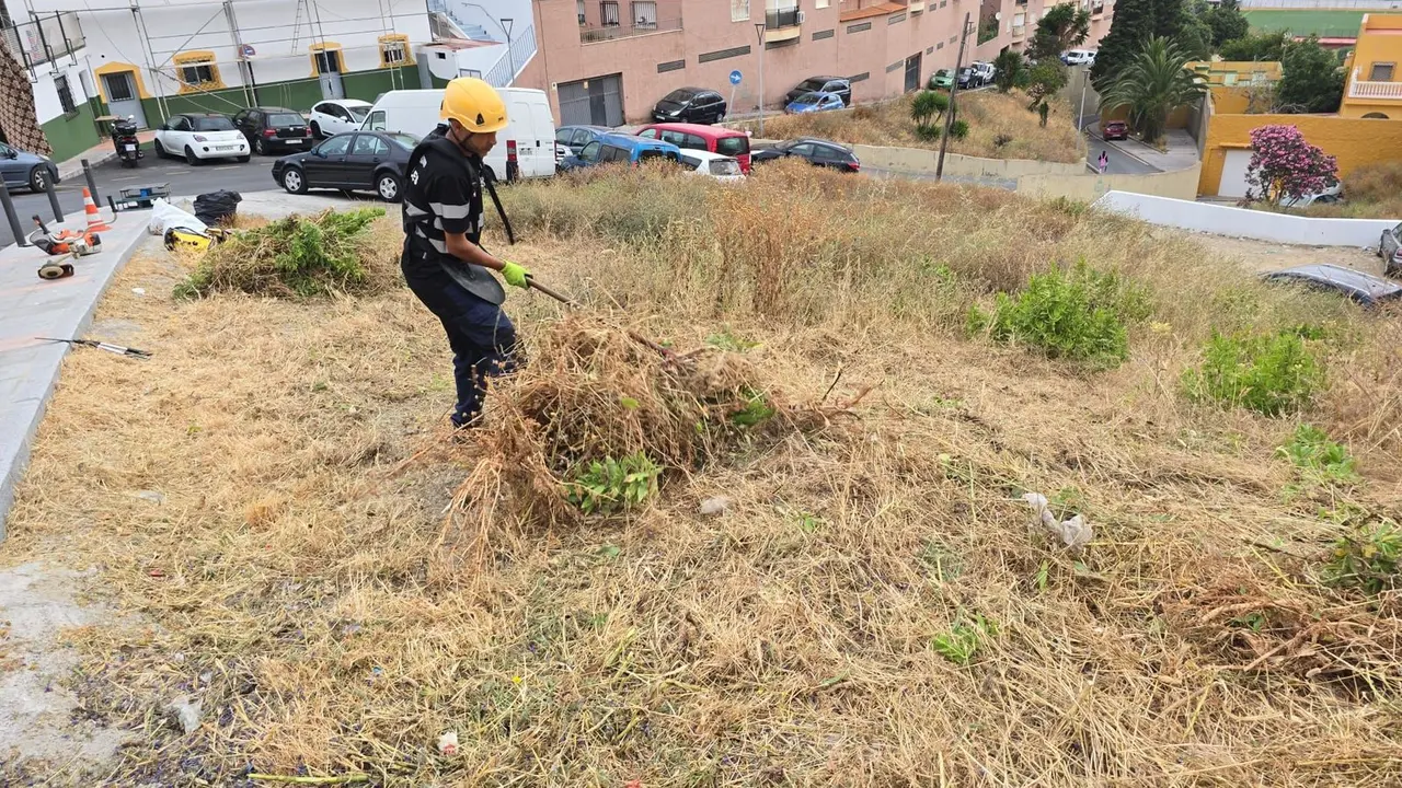 La Brigada de Trabajos Verticales en Bermudo Soriano
