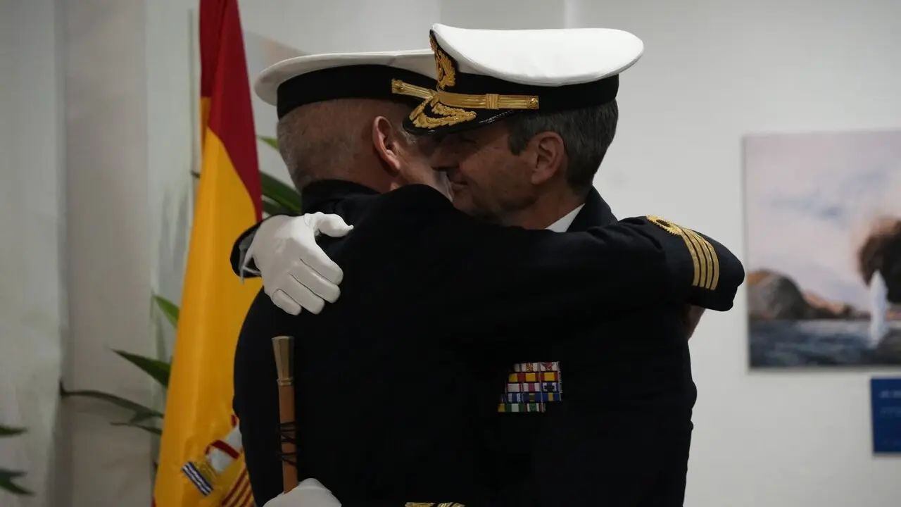 Despedida al comandante Mill&aacute;n Leira en el relevo de mando de la Comandancia Naval de Ceuta