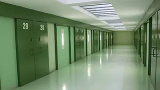 M&oacute;dulo de celdas de la prisi&oacute;n de Fuerte Mendiz&aacute;bal (C.A.)