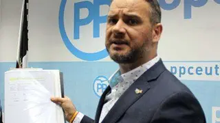 Mu&ntilde;oz Arbona, hoy en la sede del PP (C.A.)