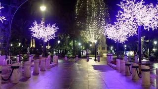 alumbrado de Navidad