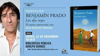 Benjam&iacute;n Prado tambi&eacute;n firmar&aacute; sus obras a los que acudan a la presentaci&oacute;n de 'Los dos reyes'