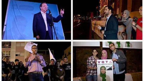 Pega-Carteles.PP,PSOE.Caballas.MDyC
