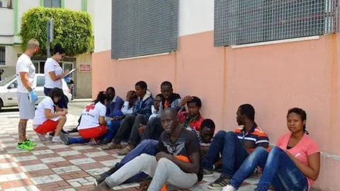 inmigrantes comisaria 