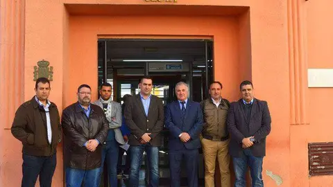 sindicato policial cep visita dirigentes nacionales y regionales