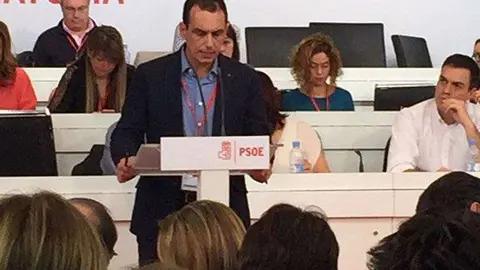 hern&aacute;ndez en el comit&eacute; federal del psoe en madrid del 30 enero 2016