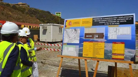 obra civil carretera 352