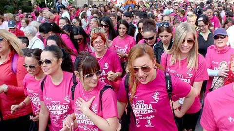 carrera de la mujer