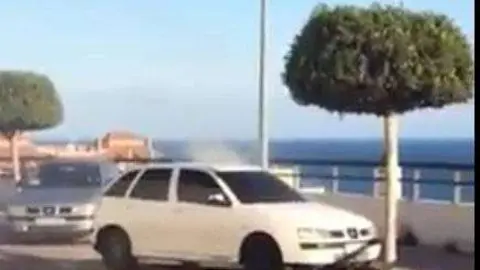 Fuego coche