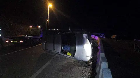 Accidente coche benzu