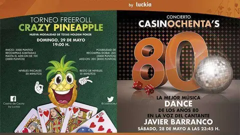 Eventos casino Custom