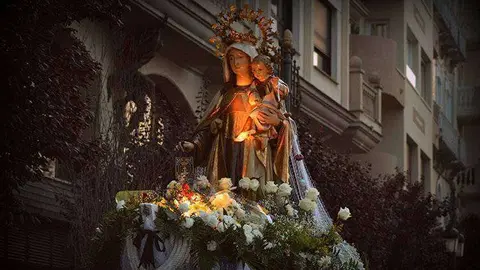 virgen del carmen procesi&oacute;n centro 2015