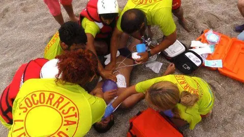socorristas marsave simulacro