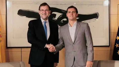 Rajoy y Rivera
