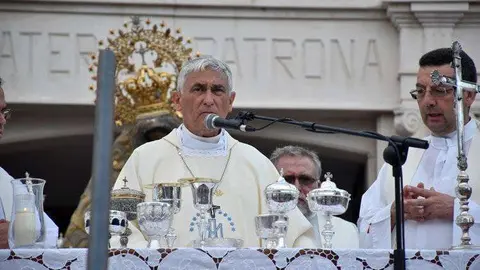Zorzona, durante una celebraci&oacute;n religiosa en Ceuta (C.A./ARCHIVO)