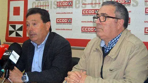 Jos&eacute; p&eacute;rez emilio postigo ccoo sector del mar fsc