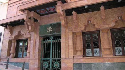 Fachada del templo hind&uacute;