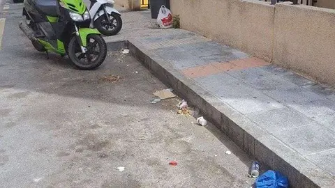 basura calle molino