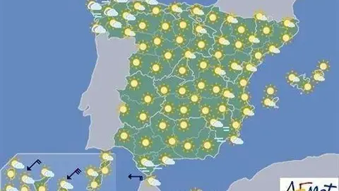 Las temperaturas suben ma&ntilde;ana en todo el pa&iacute;s