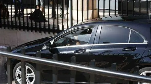 Ronaldo sale del juzgado despu&eacute;s de una hora y media de declaraci&oacute;n