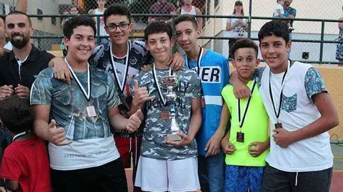 f&uacute;tbol sala torneo pol&iacute;gono virgen de &aacute;frica