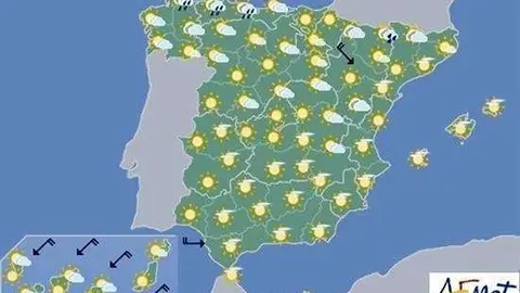 Ma&ntilde;ana, aumento de las temperaturas