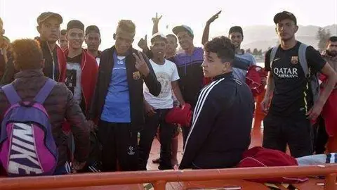 Cruz Roja duplica el n&uacute;mero de migrantes atendidos llegados por mar a Espa&ntilde;a