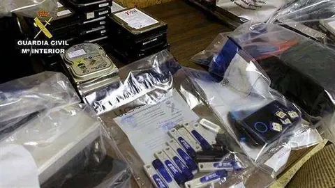 La Guardia Civil de Toledo detiene a cuatro personas por pornograf&iacute;a infantil