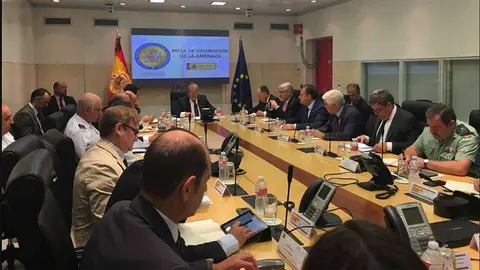 mesa valoraci&oacute;n amenaza terrorista