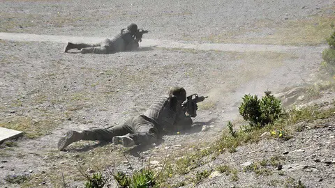 Ejercicio Tiro La Legi&oacute;n maniobras ceuta (107) militares