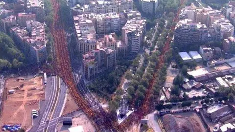 V de la Diada de 2014. / TV3
